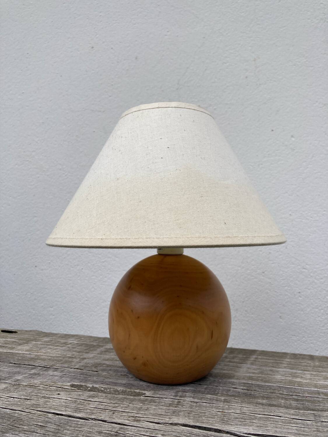 Wooden ball lamp 1990