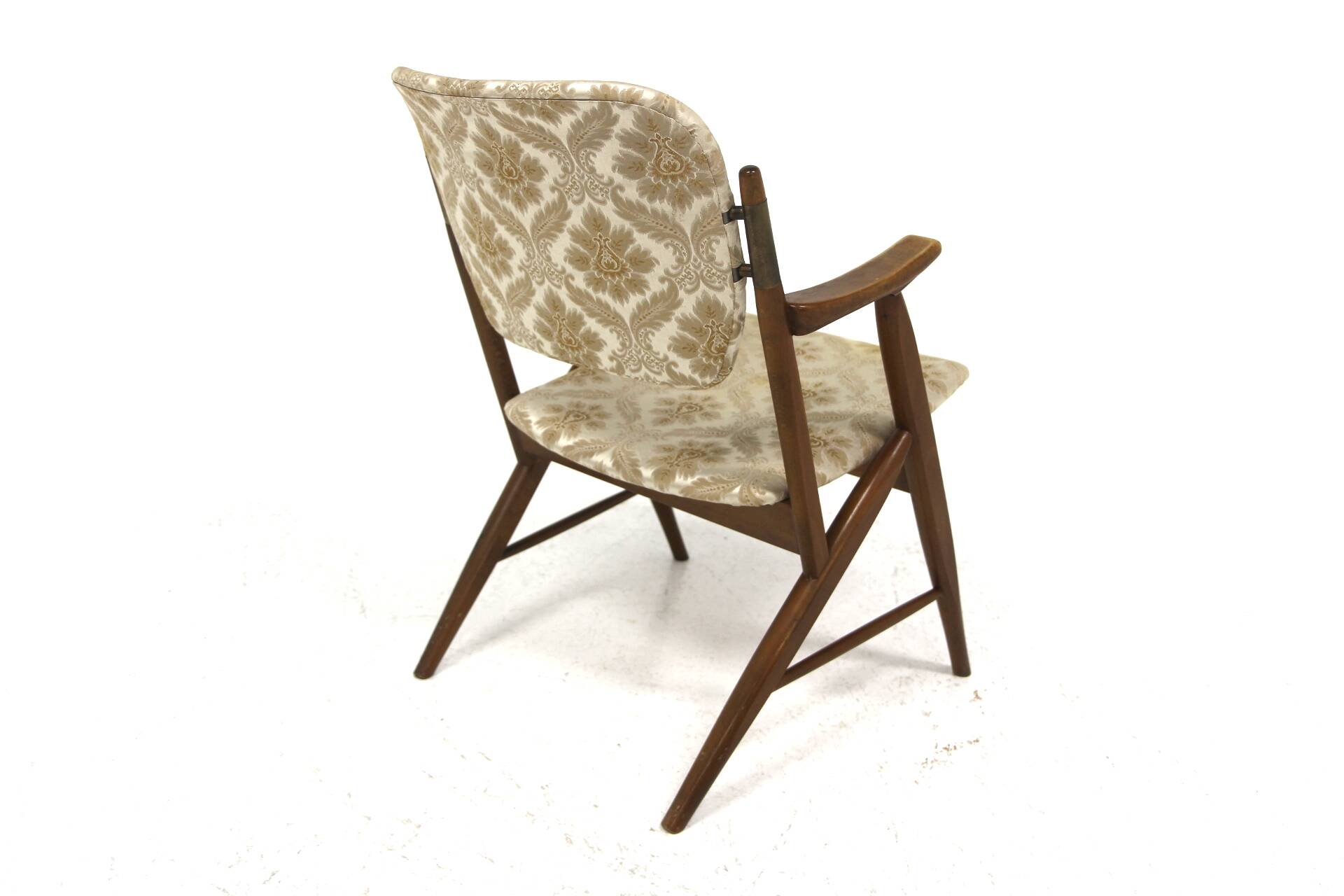 Scandinavian beech armchair, Threemen, Sweden, 1960