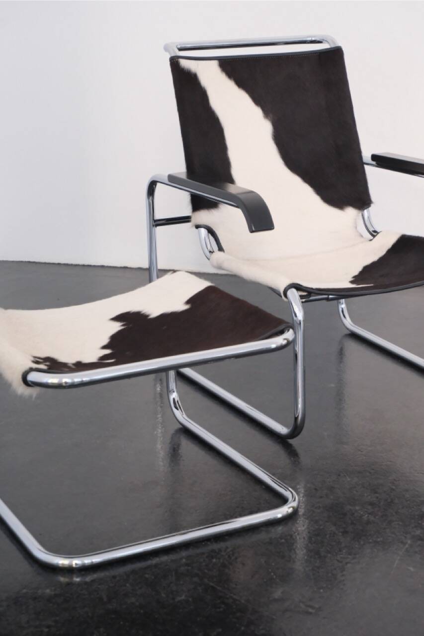 "S35 LV" lounge chair by Marcel Breuer for Thonet