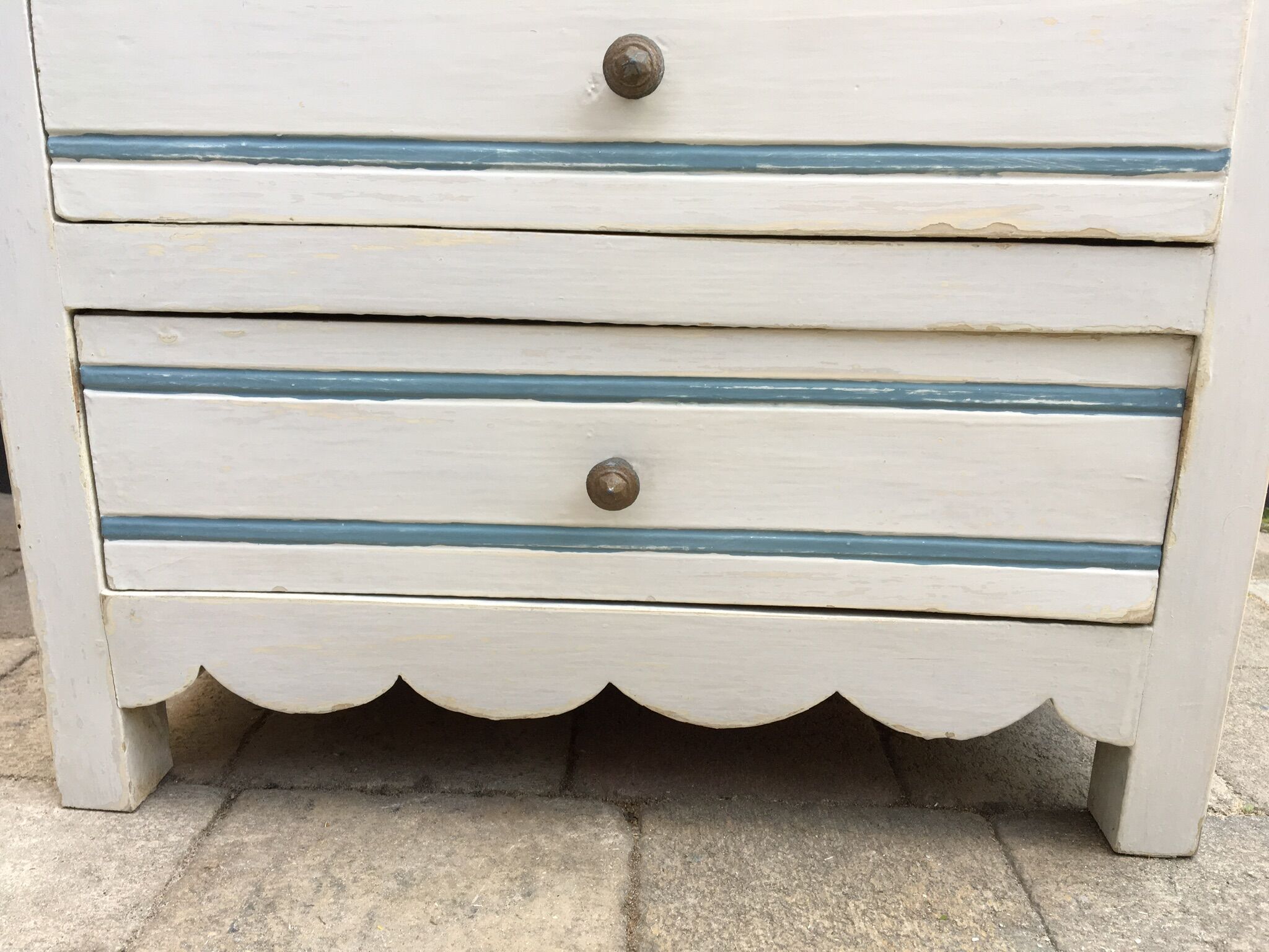 Old patinated chiffonnier