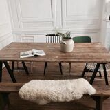 Former bench solid wood