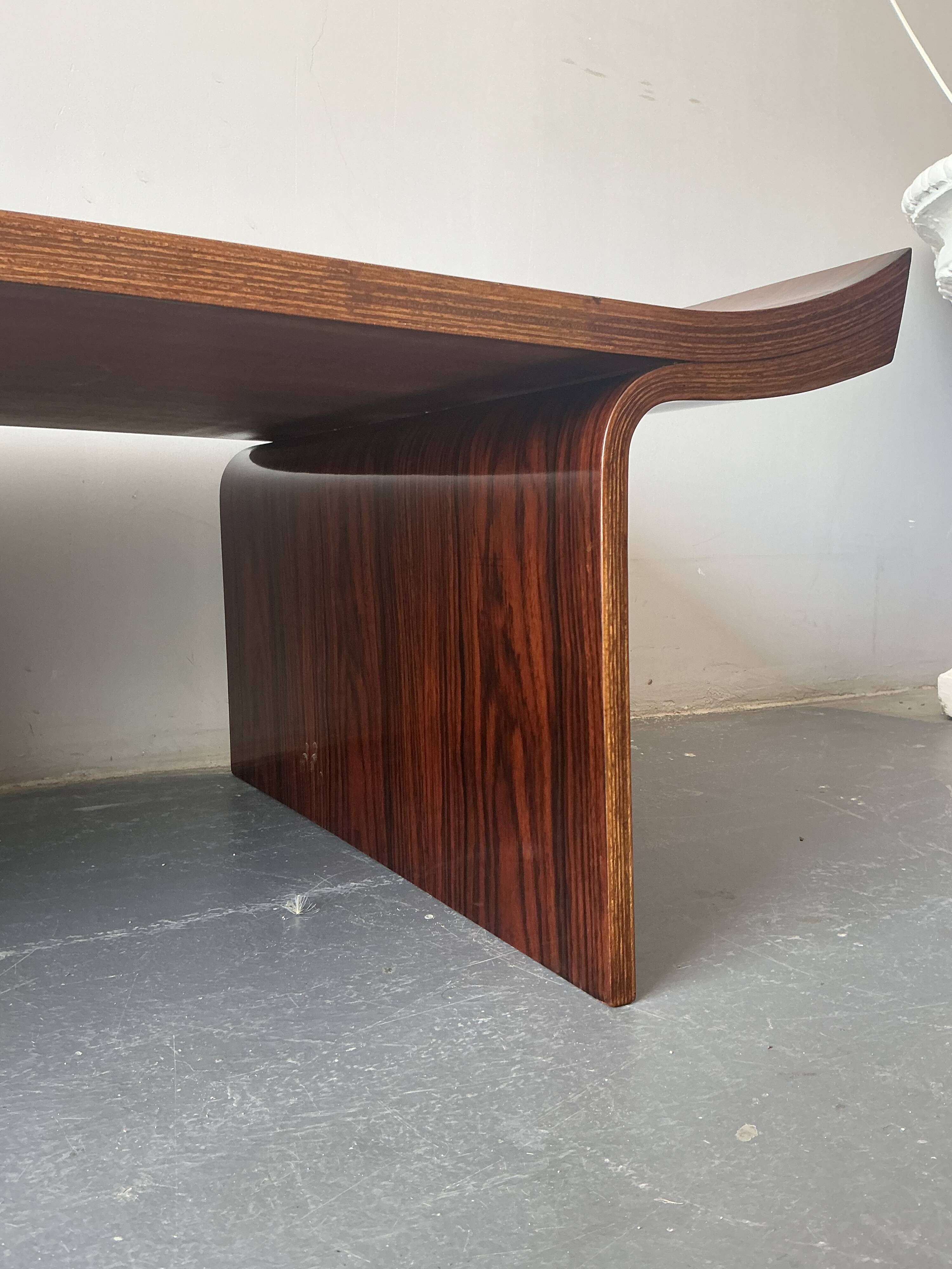 Japanese Tendo Mokko coffee table / bench 1960.