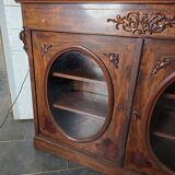 Mahogany display cabinet