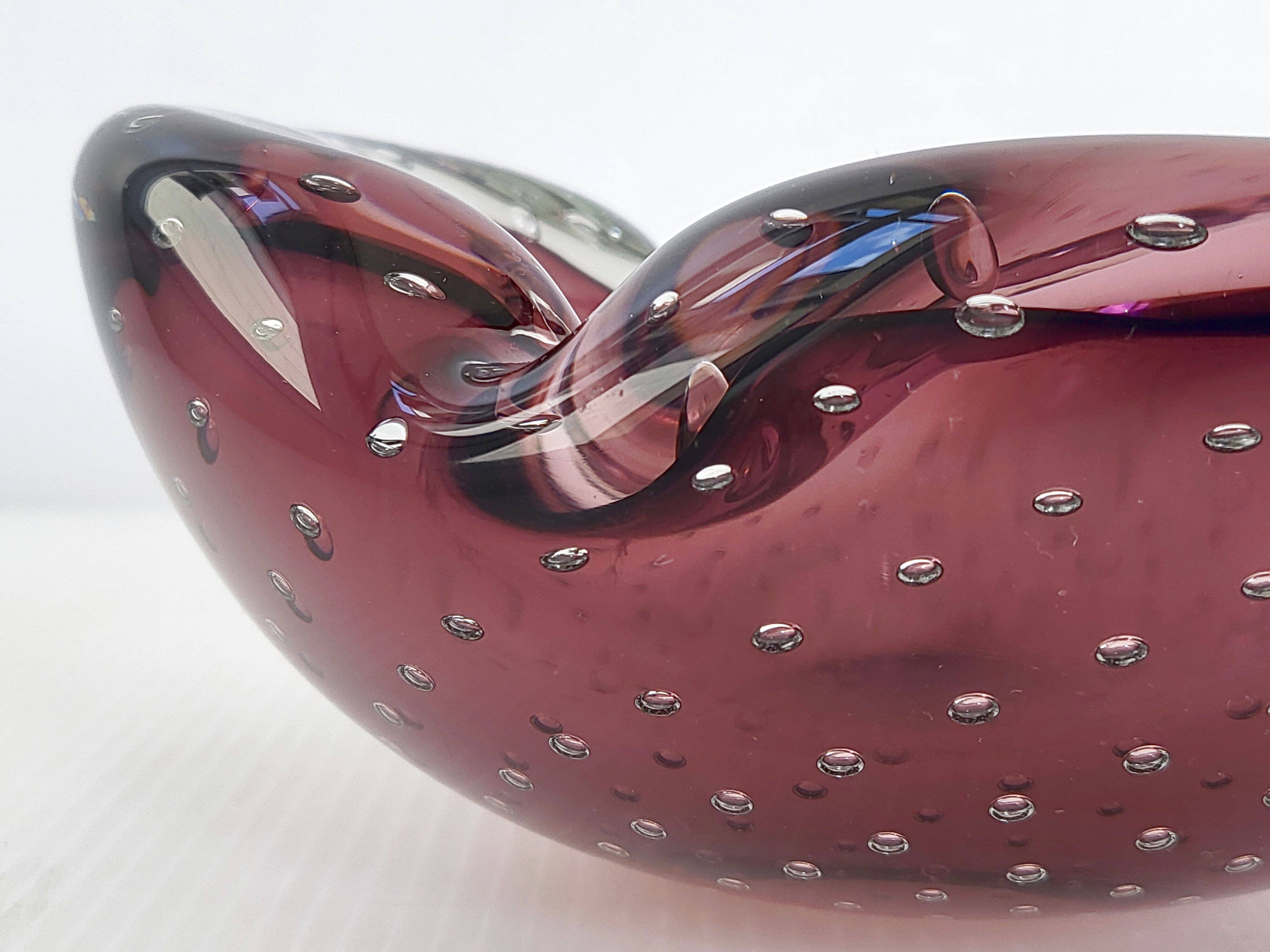 Vintage pocket tray in Murano 1960