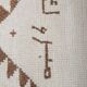 Vintage Turkish hallway rug 91x462 cm