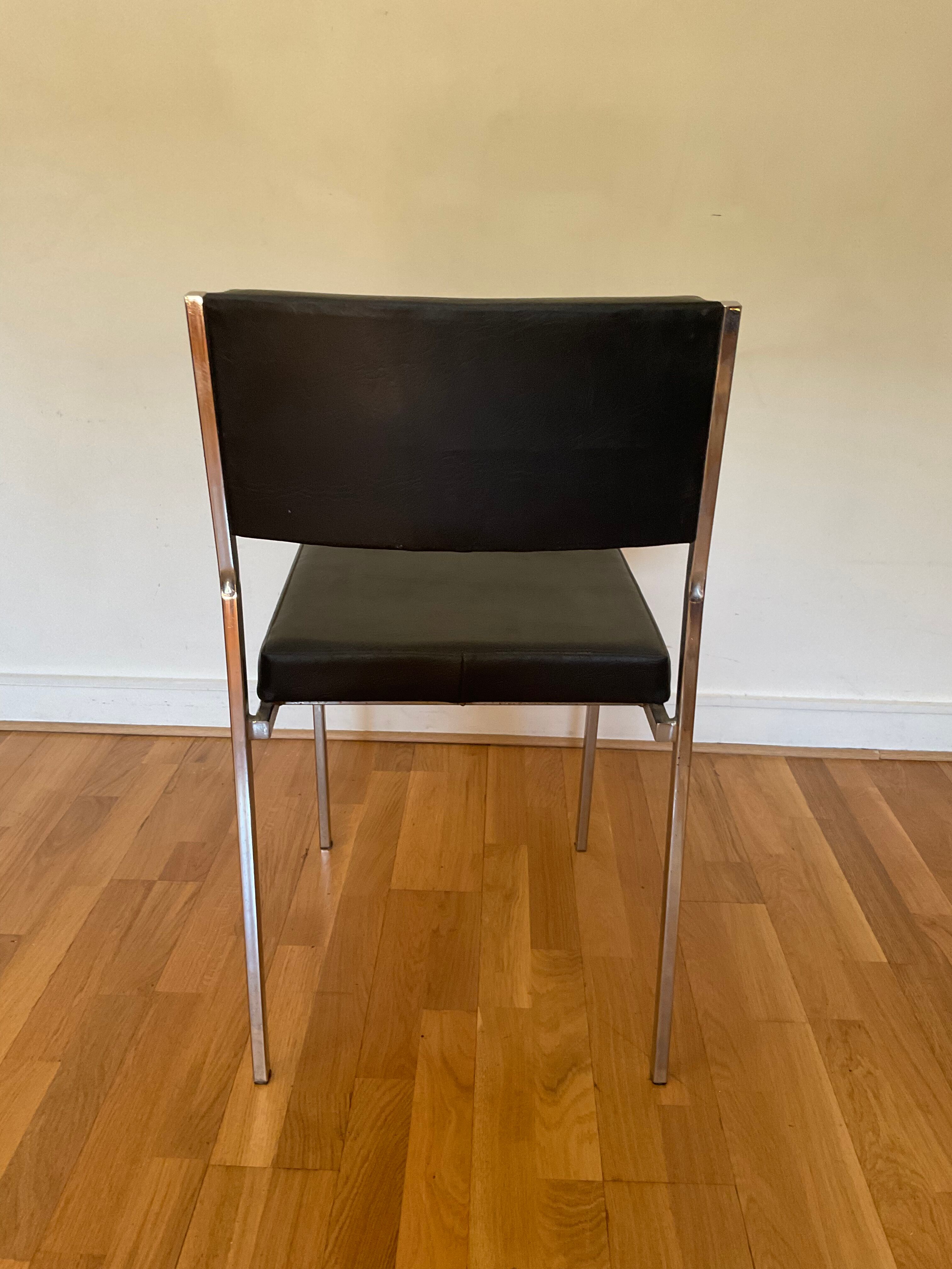 Chair 70s chrome