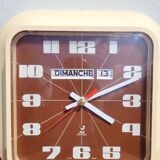 Large vintage Jaz wall clock 1970
