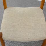 Chaises de Salle à Manger Mid-Century en Teck par EMC, Danemark, années 60, Set de 4