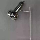 60s chrome metal articulated lamp