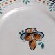 Lot of 12 Vosgien Badonviller flat plates