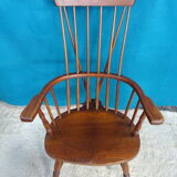 Pair of Scandinavian fan armchairs