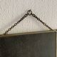 Vintage 1930s barber's triptych mirror Le Solide Paris - 33 x 86 cm