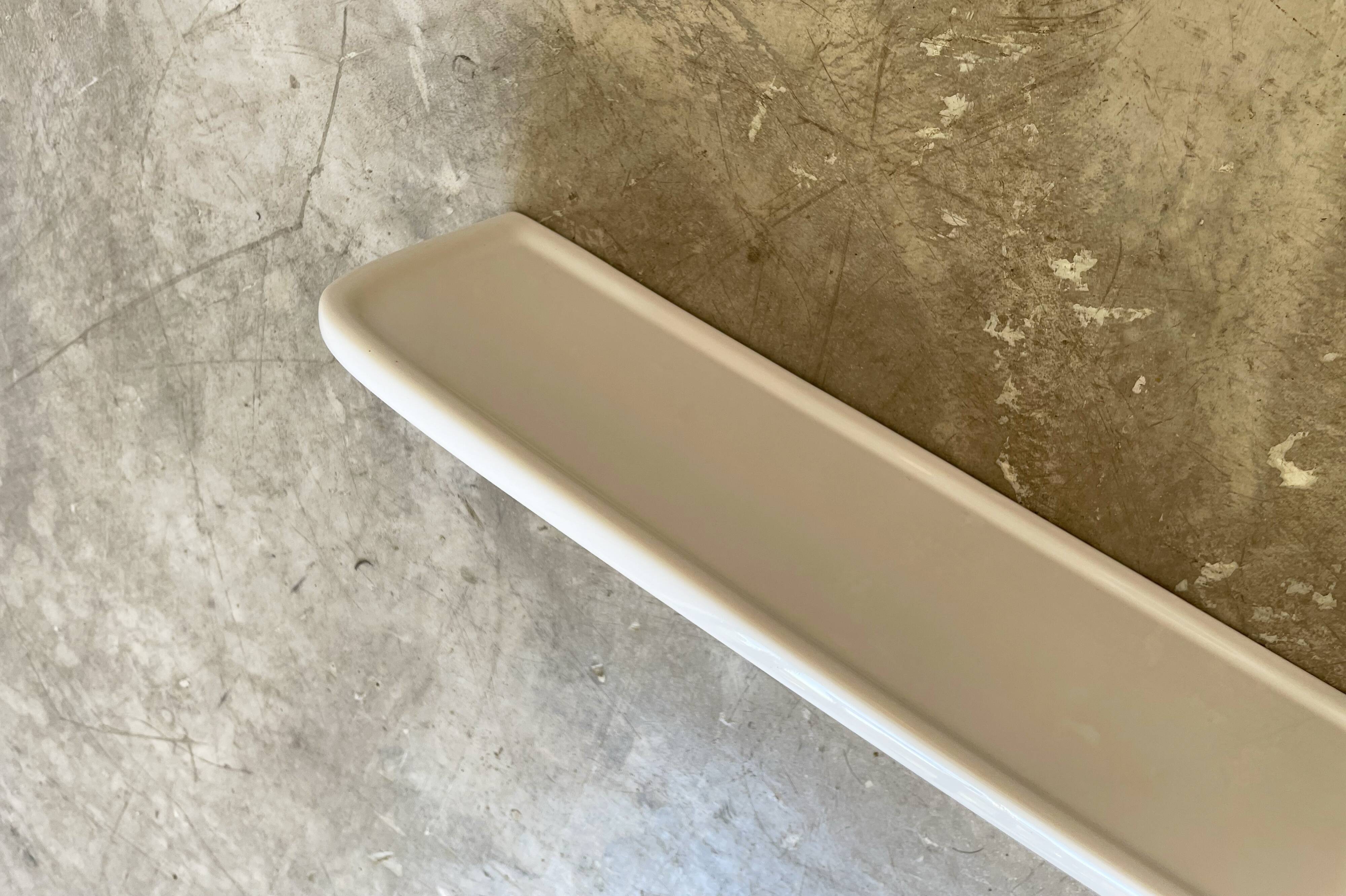 Vintage ceramic shelf