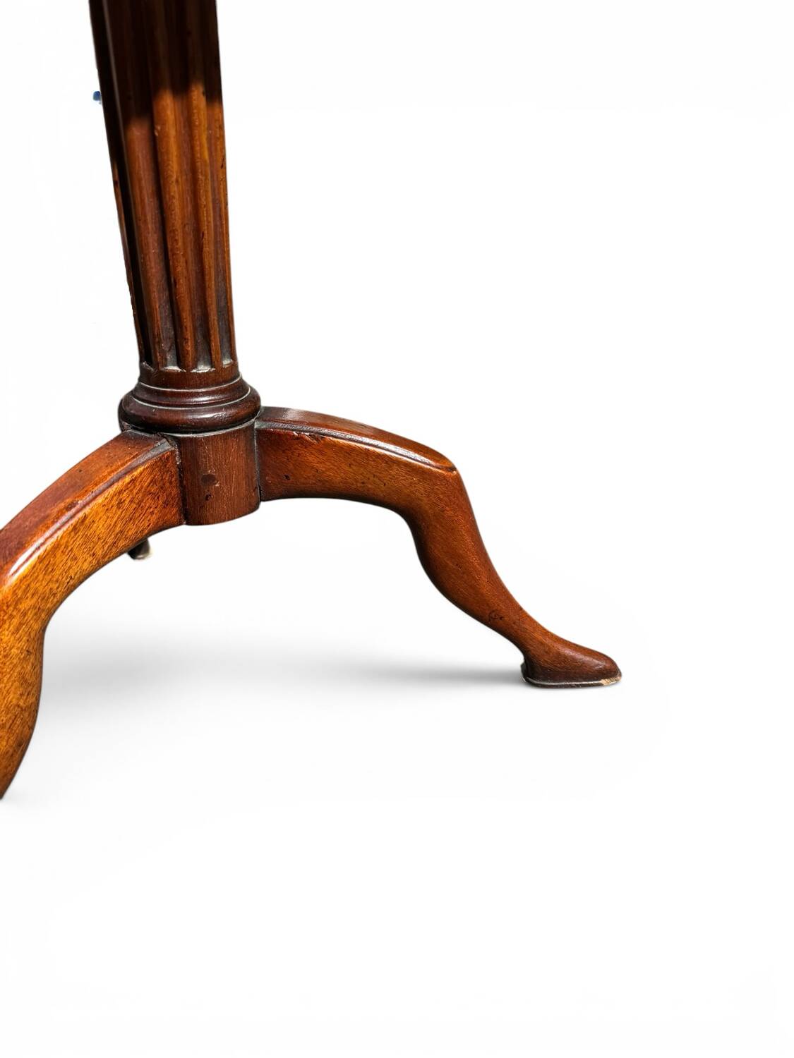 Mahogany gueridon stamped Malfert – erotic furniture – curiosity