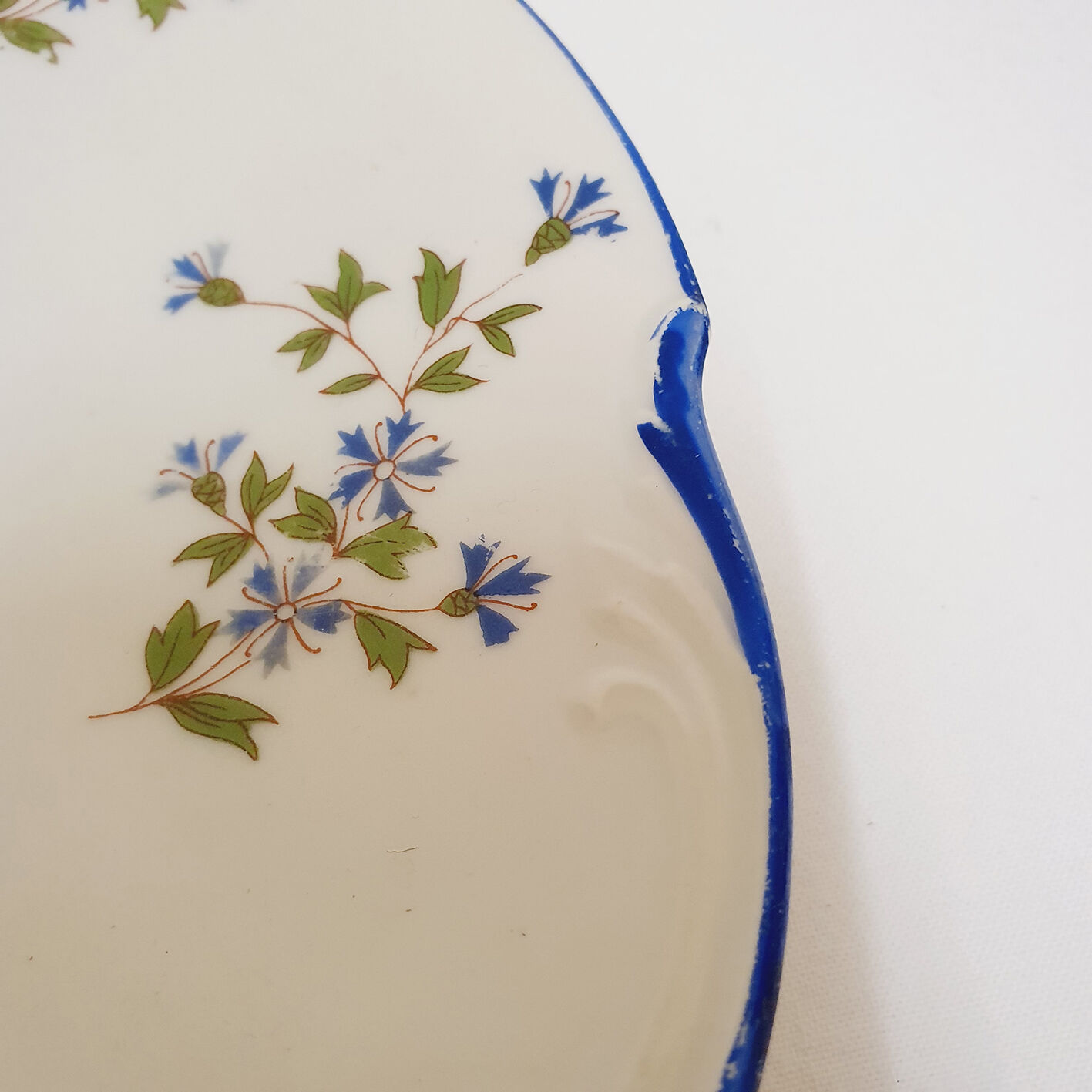 Porcelain Blueberry Cheese Bell