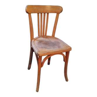 Chaise bistrot vintage Baumann n⁰43 années 50