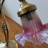Lampe tulipe Art nouveau