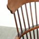 Fauteuil Windsor anglaise antique du 19ème siècle