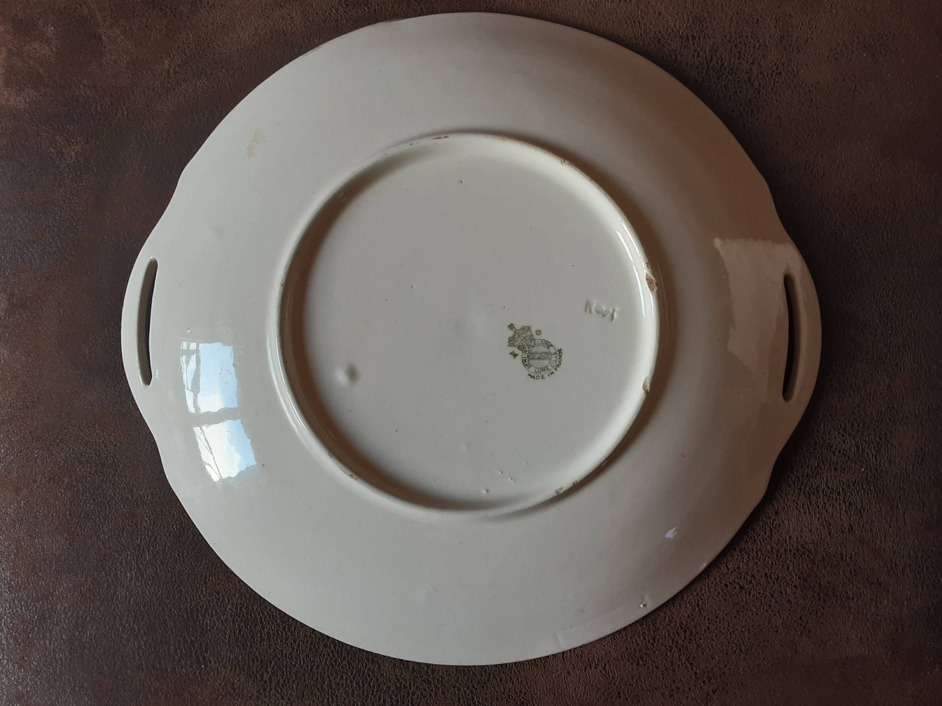 Luneville round semi-deep dish