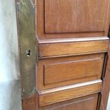 Door wardrobe in oak of the bank of France years 40
