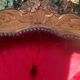 Large Louis XV style padded bergère