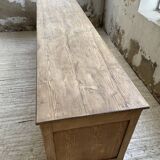 XL oak counter, trade furniture with multi-drawers