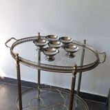 6 stainless steel ice cream cups