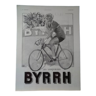 Publicité papier apéritif Byrrh  issue revue 1935