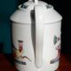 Limoges coffee maker inspired by ancient Egypt in the style of the 80s