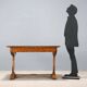 Antique Biedermeier desk in walnut, Austria, mid-19th century.