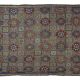 Turkish Kilim Yuruk Vintage 173x284 cm Geometric Green and Blue