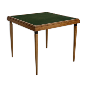 Folding bridge table