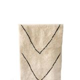 Handwoven wool hallway rug, size 75 x 300