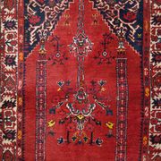 Old turkish carpet anatolian handmade 79cm x 112cm 1940s, 1c563