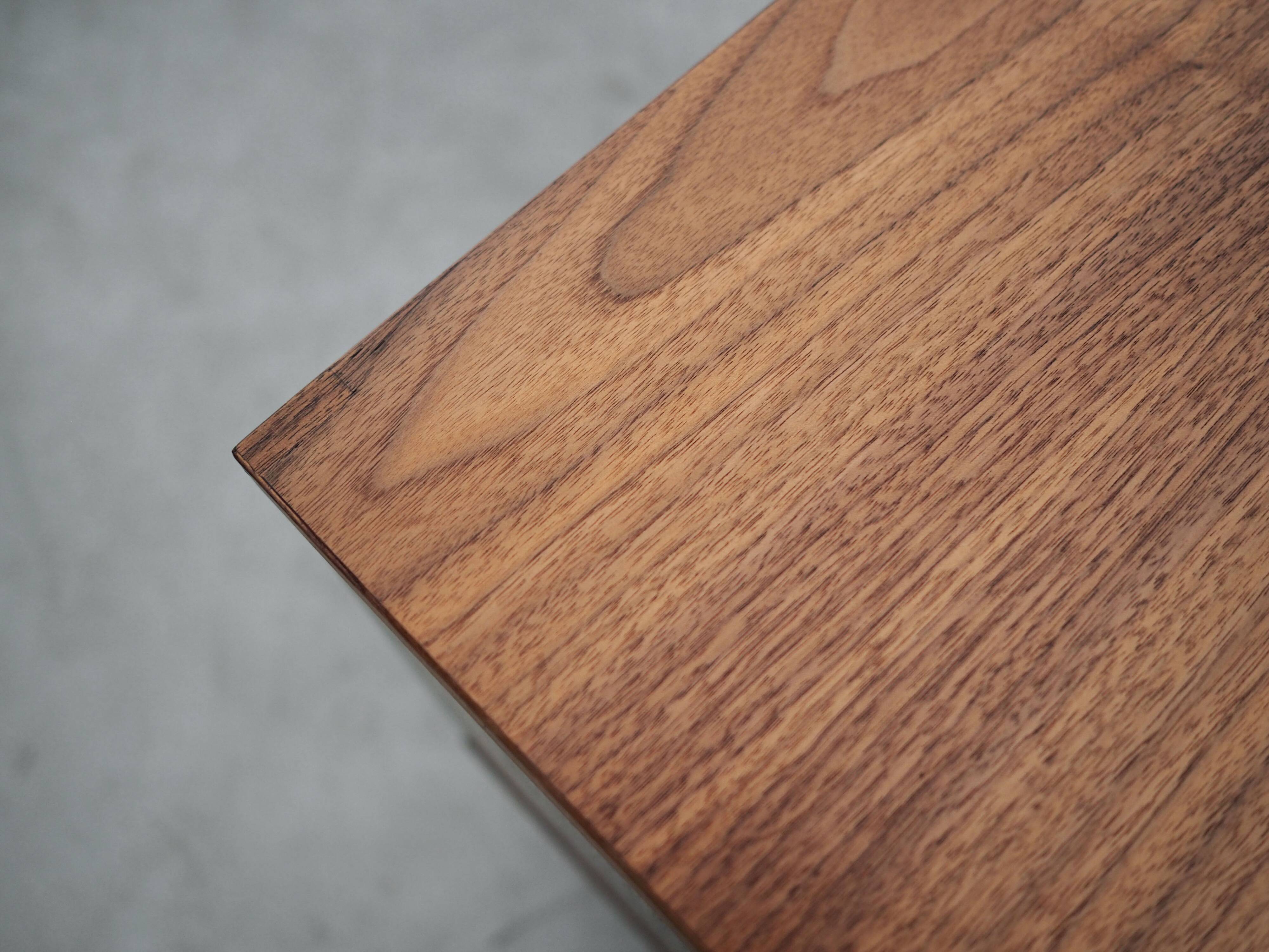 Walnut bookcase, Scandinavian design