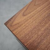 Walnut bookcase, Scandinavian design