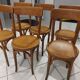 Suite of 6 Chairs by Bistrot Baumann vibtage 1920s