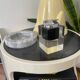 Ronson Plexiglass and Chrome Table Lighter Vintage 1970s