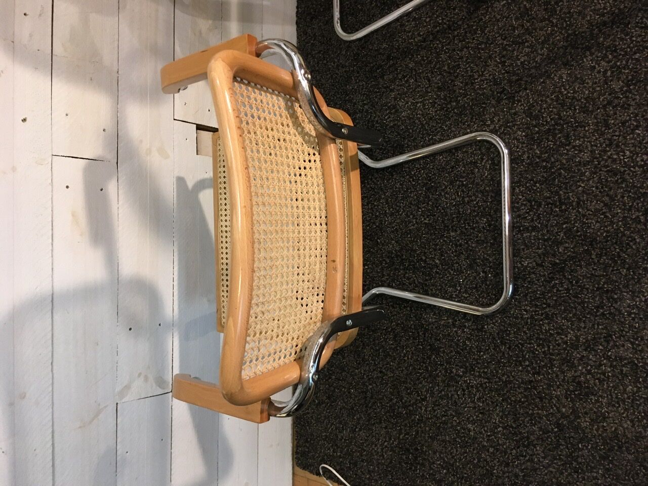 Set of 4 armchairs 1980