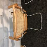 Set of 4 armchairs 1980