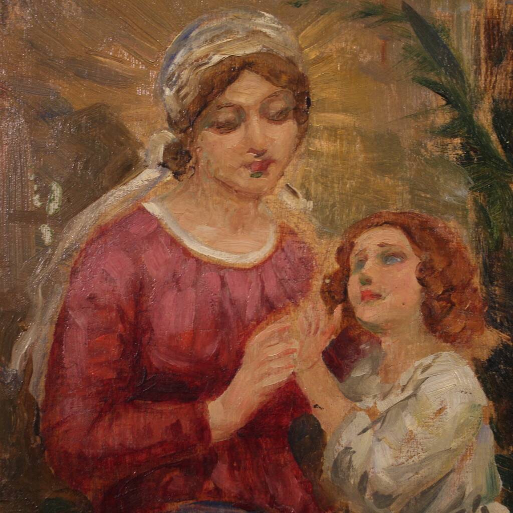 20th century painting signed Grassis G.