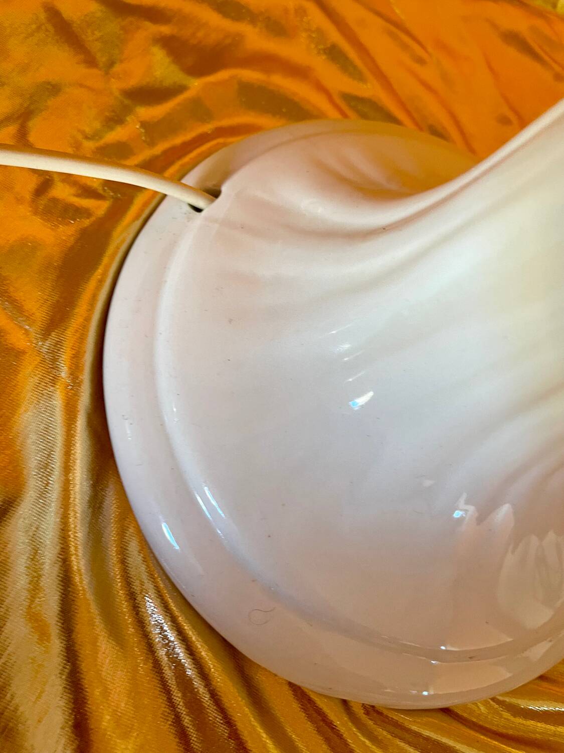 Pair of Tommaso Barbi ceramic lamps