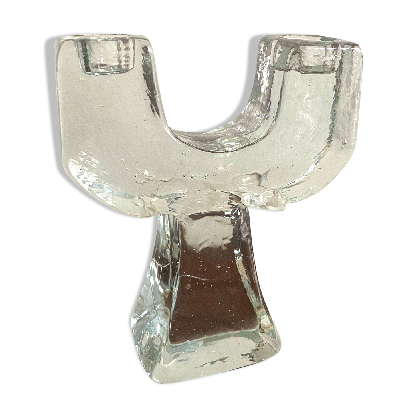 Scandinavian glass chandelier