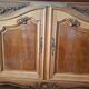 Cherry wood buffet carved in the Louis XV style