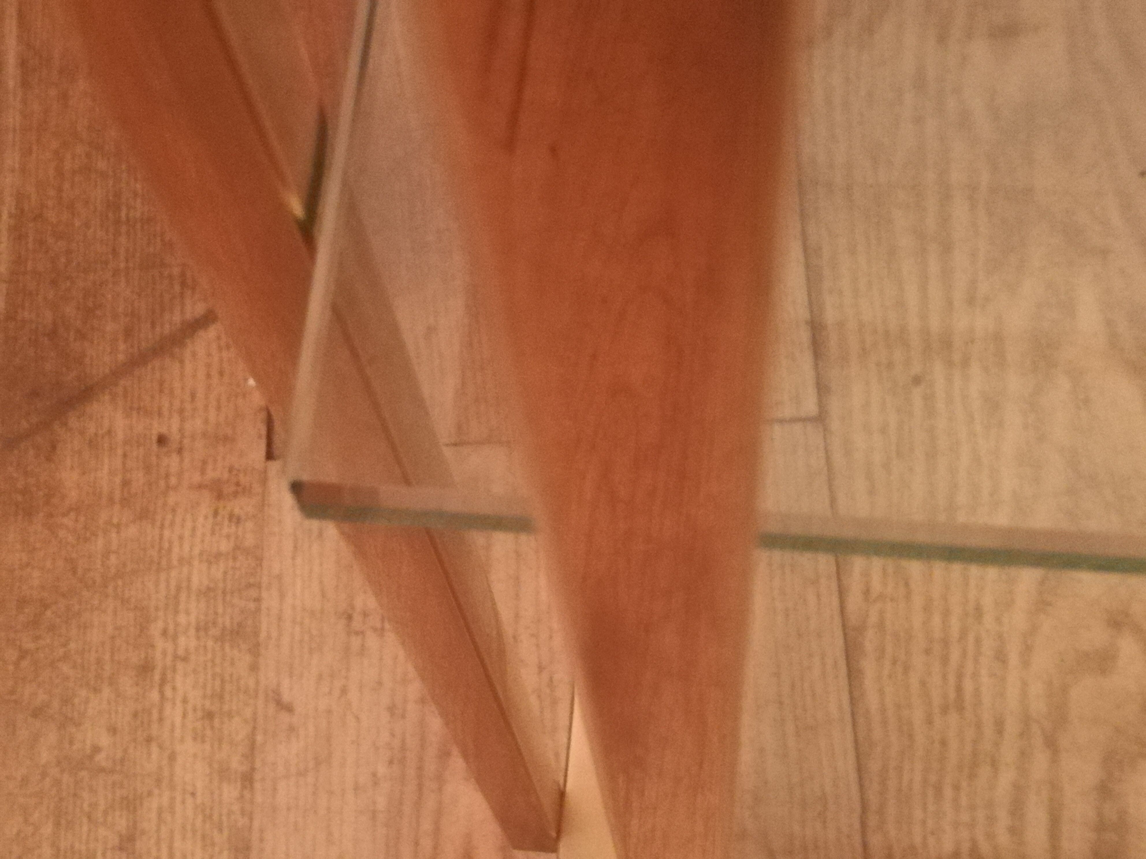 Trolley on wheels in gilded brass and beveled glass