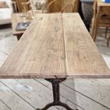 wooden bistro table