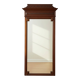 Important trumeau mirror Henri II solid oak 19th century