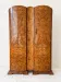 Art Deco wardrobe from the 1930s in elm burl – curved doors