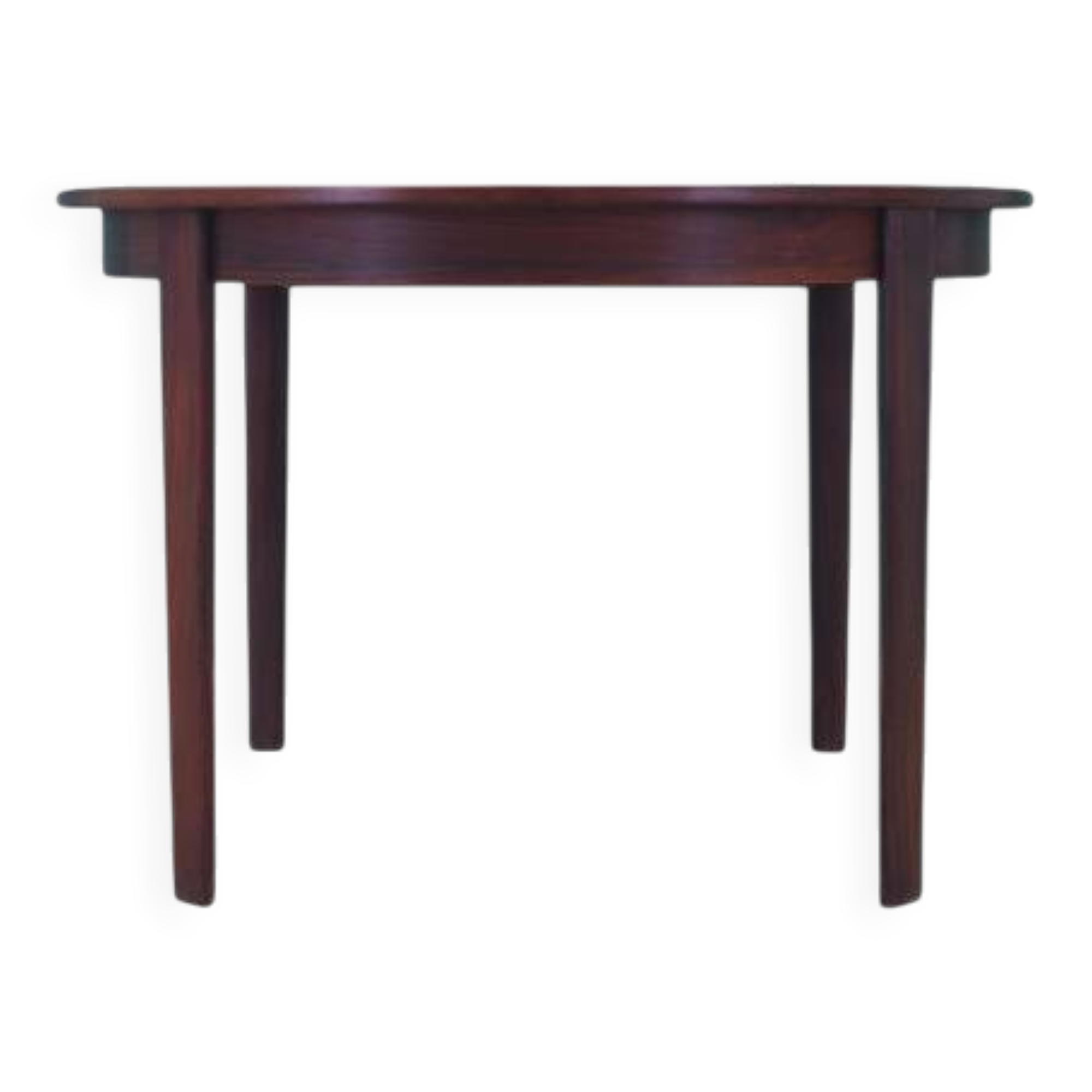 Round rosewood table, Danish design, 1960s, production: Denmark