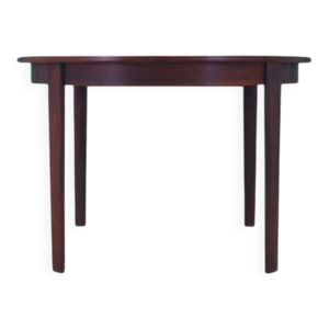 Table ronde en palissandre, - design